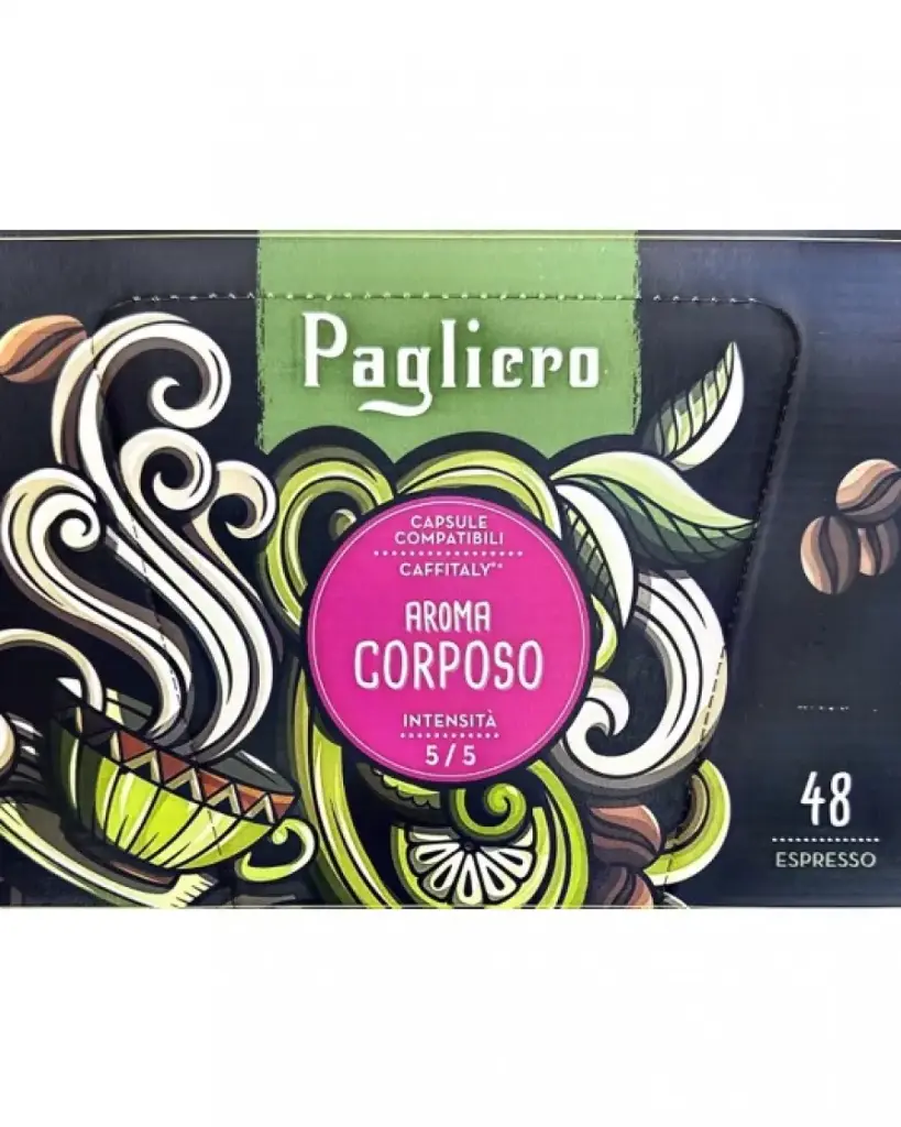 Pagliero Aroma Corposo Caffitaly compatible - 48pcs