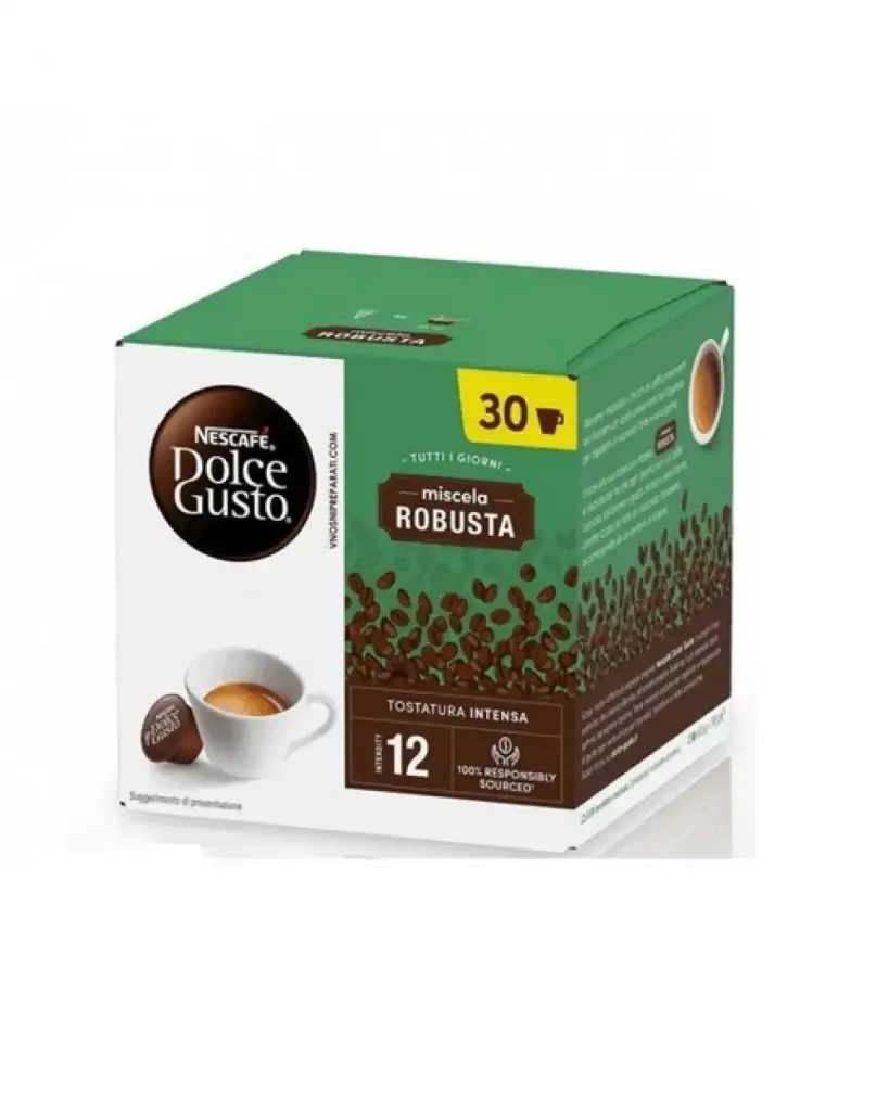 Nescafé Dolce Gusto ROBUSTA, 90pcs    