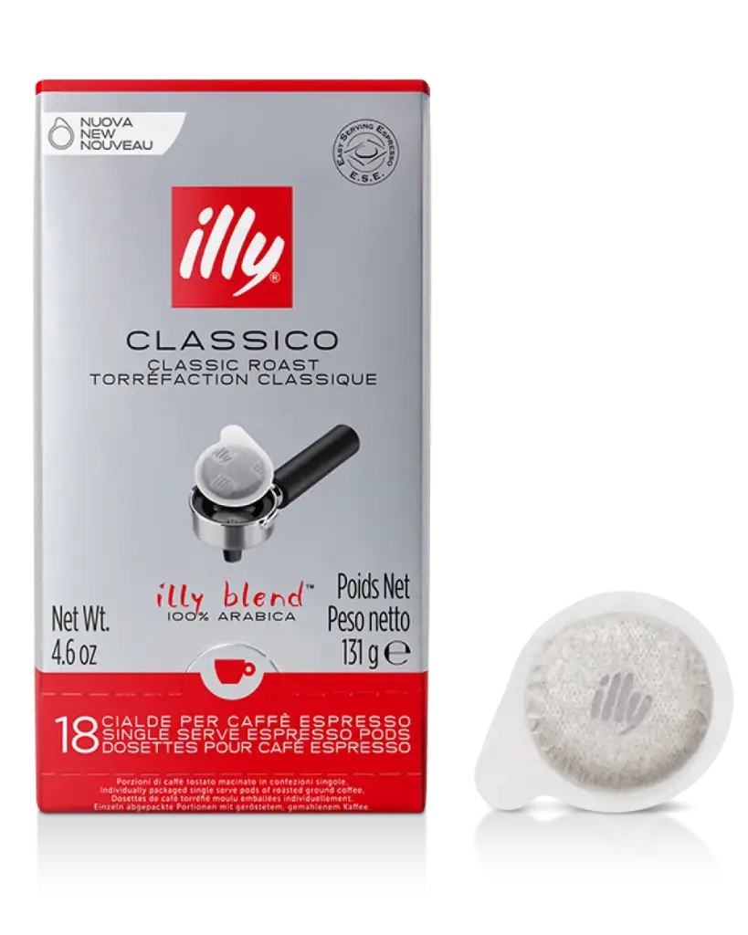 illy® – E.S.E. Pods Classico – Medium Roast – 18 pcs