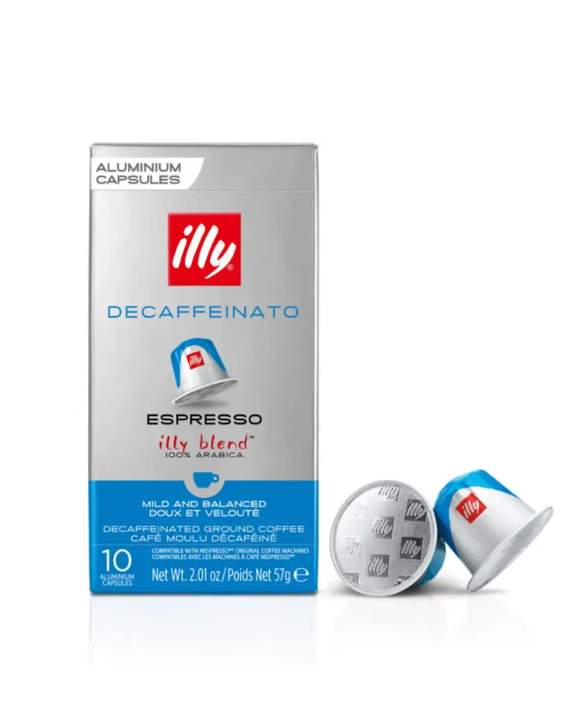 Illy Nespresso Compatible Decaffeinato – 10pcs