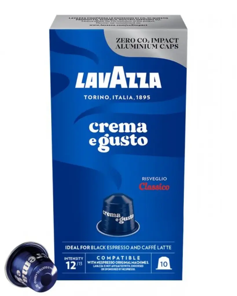 Lavazza Crema e Gusto Classico -10pcs Nespresso Compatible Pods