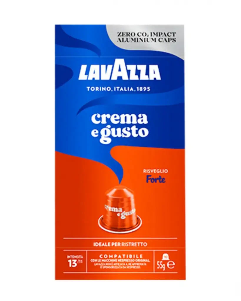 Lavazza Crema e Gusto Forte -10pcs Nespresso Compatible Pods