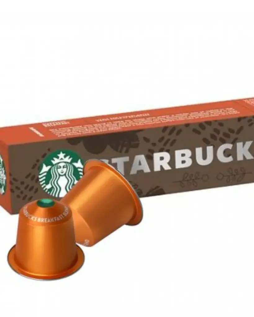 STARBUCKS BREAKFAST BLEND NESPRESSO COMPATIBLE PODS - 10pcs