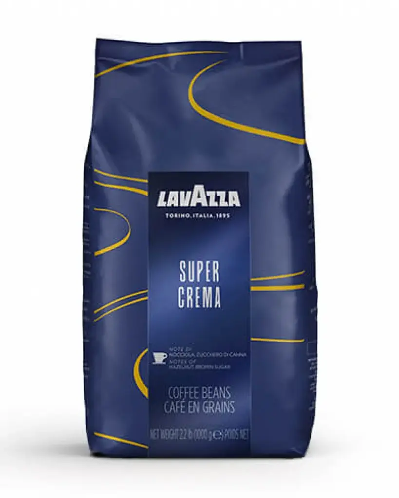 Lavazza Super Crema - кафе на зърна, 1 кг