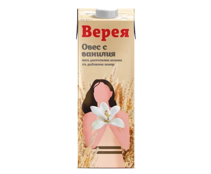 Nut drink Oat and vanilla, 1l