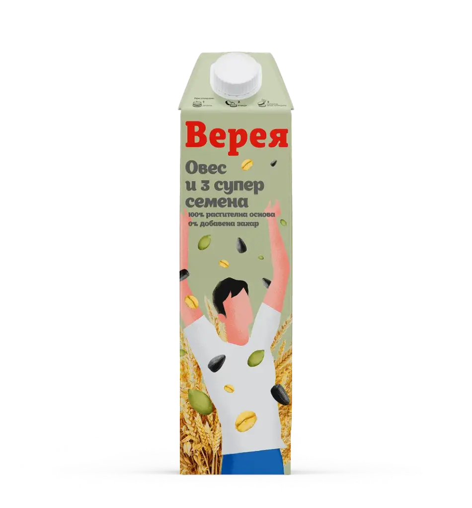 Ядковa напиткa, Овес и 3 супер семена, 1л
