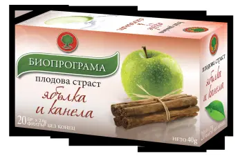 TEA BIOPROGRAMA , FRUITY - APPLE AND CINNAMON