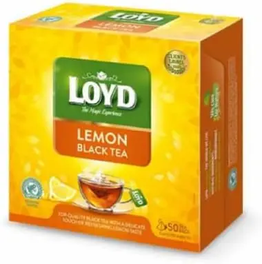 ЧАЙ LOYD,ЧЕРЕН ЧАЙ С ЛИМОН