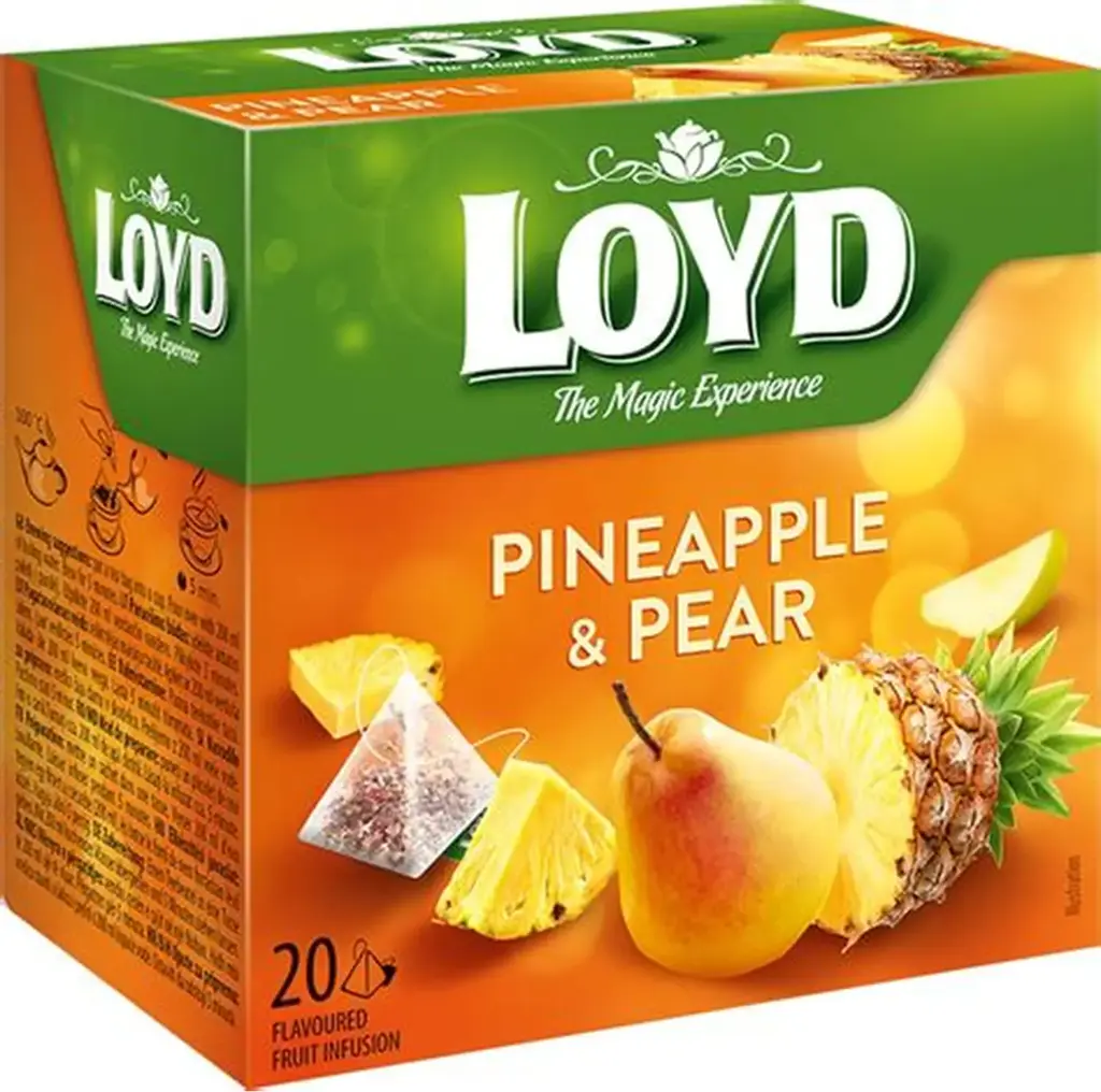 TEA LOYD, PINEAPPLE AND PEAR