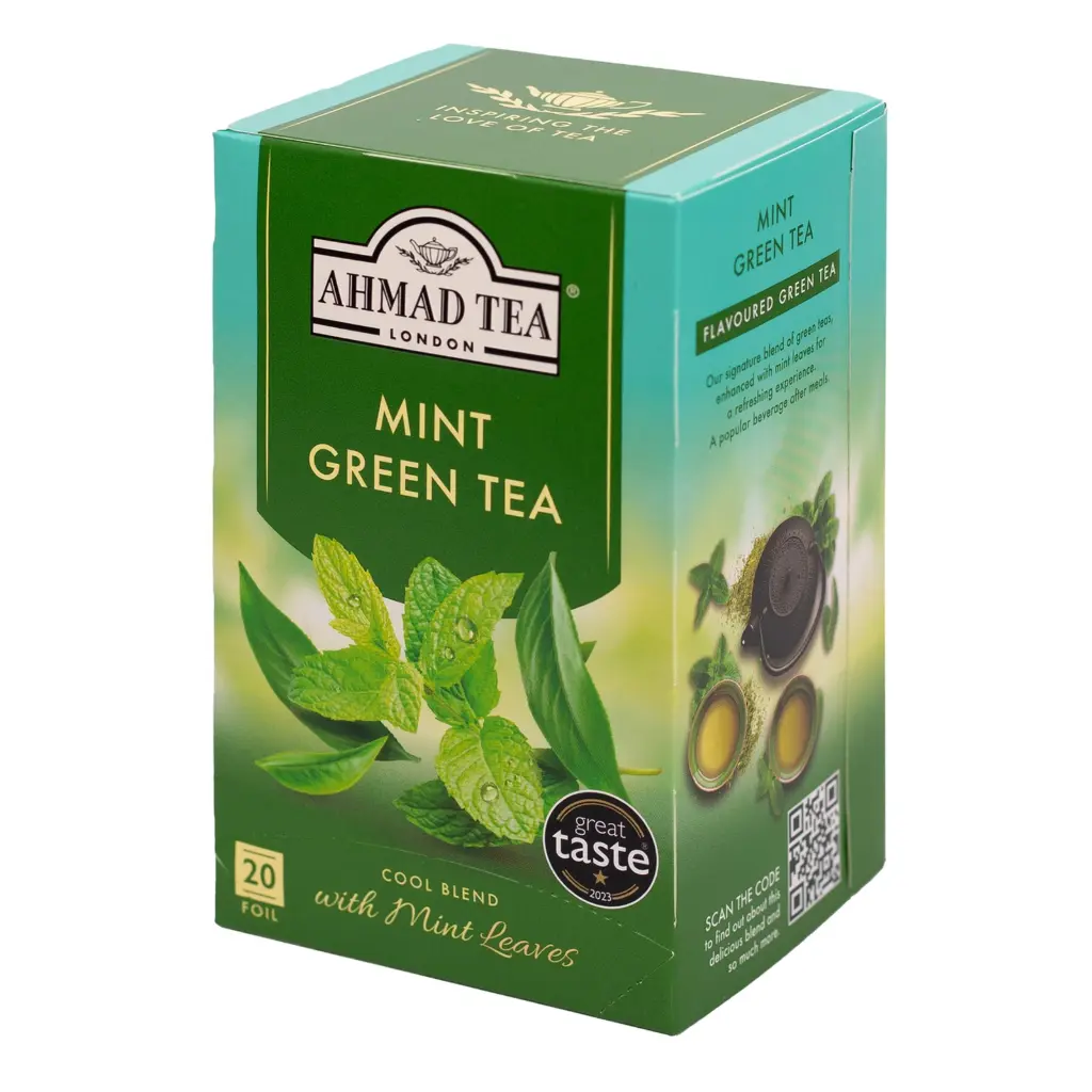 TEA AHMAD, GREEN WITH MINT