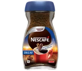 Разтворимо NESCAFE Decaf - безкофеиново кафе, 95гр