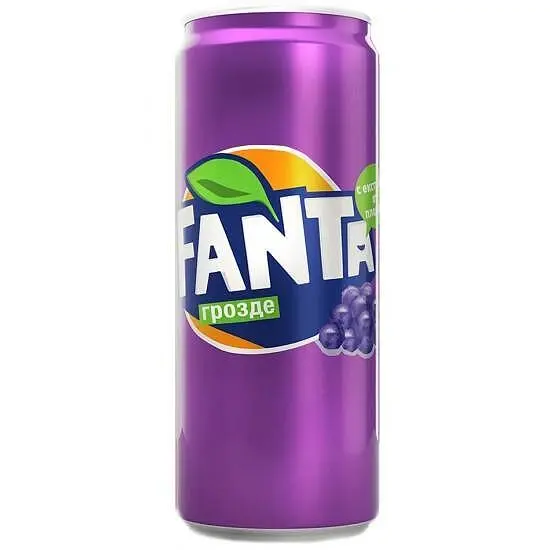 Fanta Grapes 0.330 CAN, 12pcs
