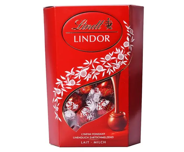 Шоколадови бонбони "Lindt cornet" ,16 бр 