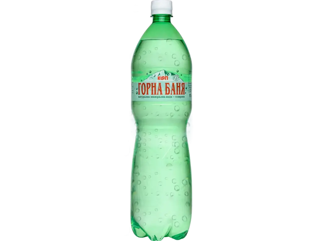 CARBONATED WATER GORNA BANIA 1.500 L , 6 PCS