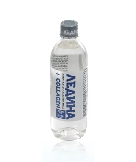 ИЗВОРНА ВОДА ЛЕДИНА СЪС СРЕБЪРНА ВОДА И КОЛАГЕН 0.5Л, 12 БР