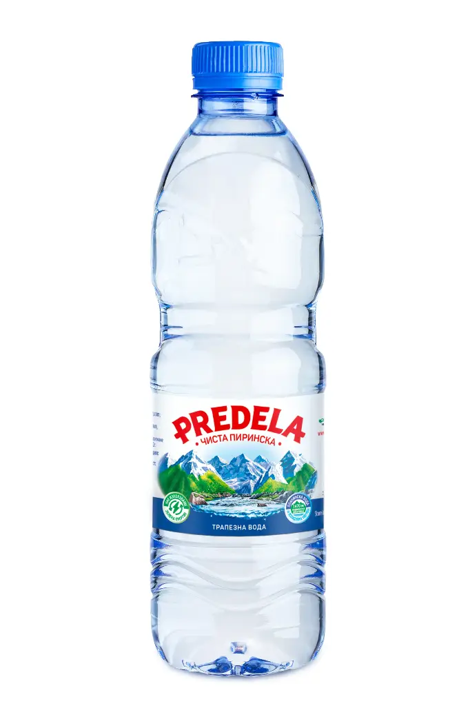 ИЗВОРНА ВОДА ПРЕДЕЛА 0.500 Л, 12 БРОЯ