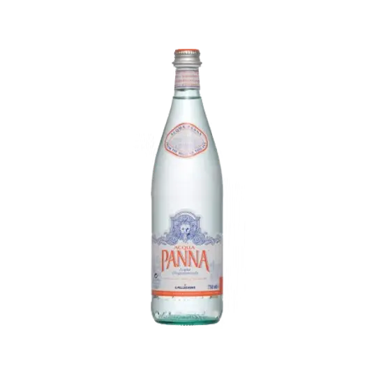 МИНЕРАЛНА ВОДА ACQUA PANNA СТЪКЛО 0.750 Л, 15 БРОЯ
