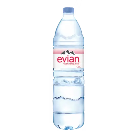 МИНЕРАЛНА ВОДА EVIAN 1 Л, 6 БРОЯ