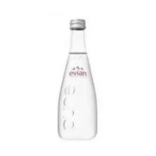МИНЕРАЛНА ВОДА EVIAN, 0.750 Л, СТЪКЛО, 12 БРОЯ