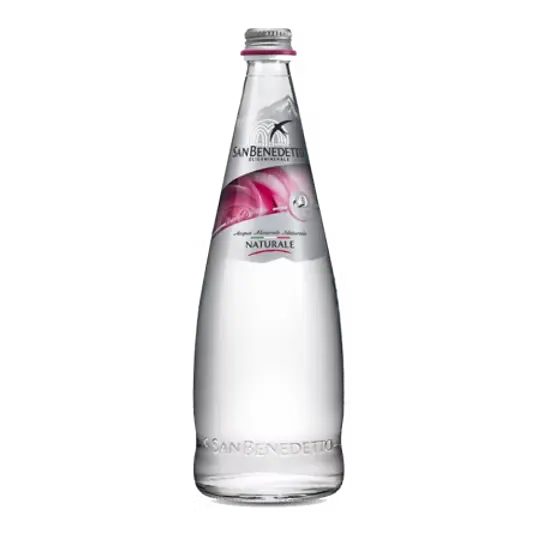 SAN BENEDETTO MINERAL WATER 0.750 L GLASS 12 PCS