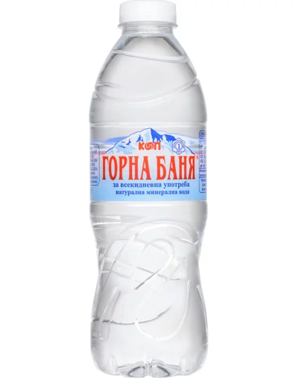 МИНЕРАЛНА ВОДА ГОРНА БАНЯ 0.500 Л, 12 БРОЯ