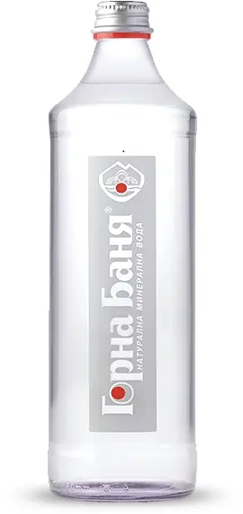 MINERAL WATER GORNA BANIA 0.750 L, GLASS, 6 PCS