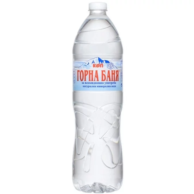 МИНЕРАЛНА ВОДА ГОРНА БАНЯ 1.500 Л, 6 БРОЯ