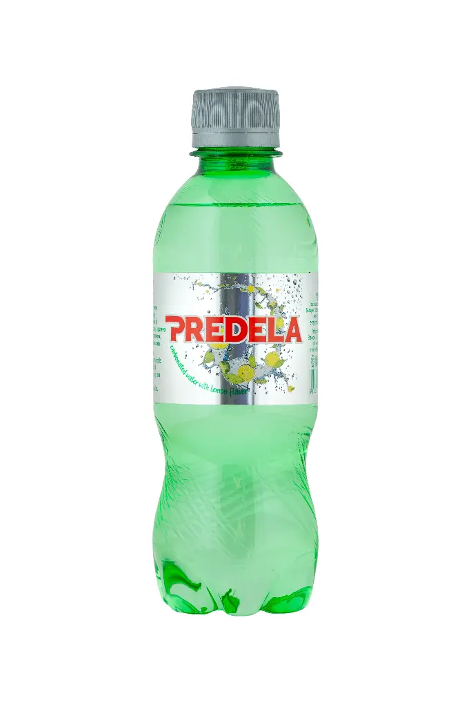 PERDELA CARBONATED WATER WITH LEMON 0.330 L, 12 PCS