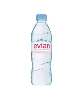 МИНЕРАЛНА ВОДА EVIAN 0.500 Л, 24 БРОЯ