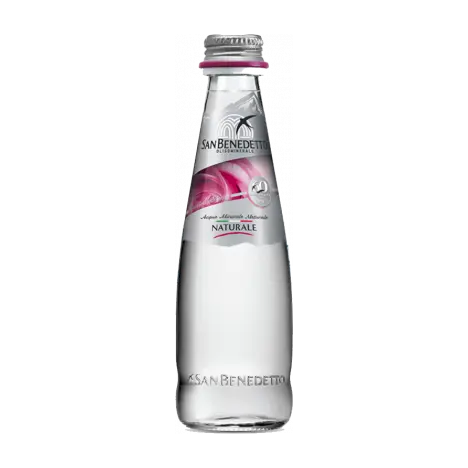 МИНЕРАЛНА ВОДА SAN BENEDETTO СТЪКЛО 0.250 Л, 24 БРОЯ