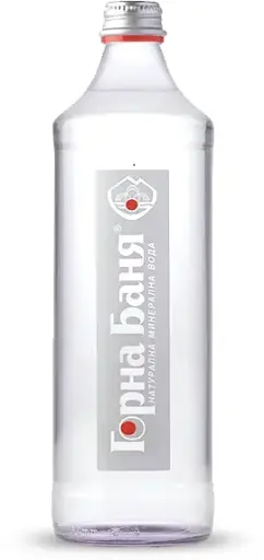 MINERAL WATER GORNA BANIA 0.750 L, GLASS, 6 PCS