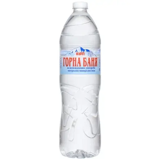 МИНЕРАЛНА ВОДА ГОРНА БАНЯ 1.500 Л, 6 БРОЯ