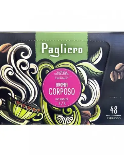 Pagliero Aroma Corposo Caffitaly compatible - 48pcs
