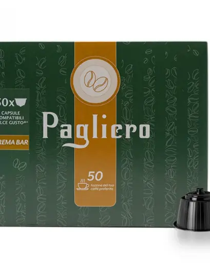 Pagliero Crema Bar – капсули, съвместими с Dolce Gusto – 100 бр
