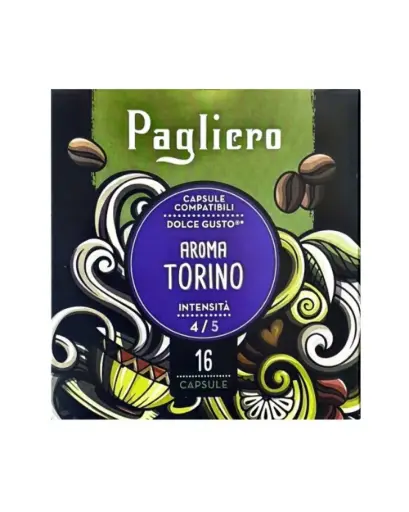 Pagliero Torino – capsules compatible with Dolce Gusto – 96 pcs