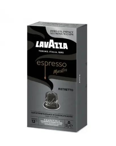 Lavazza Espresso Maestro Ristretto -10pcs Nespresso Compatible Pods