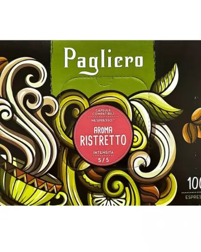 Pagliero Aroma Ristretto – Nespresso compatible - 100pcs