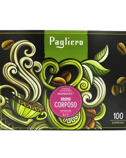 Pagliero Corposo – Nespresso compatible - 100pcs