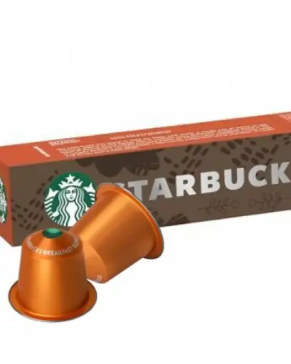 STARBUCKS BREAKFAST BLEND NESPRESSO СЪВМЕСТИМИ КАПСУЛИ - 10бр