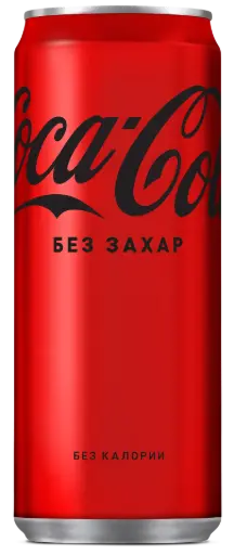 Кока Кола Зеро 0.330 КЕН, 24бр