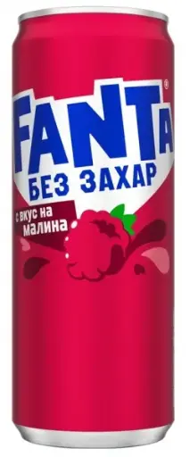 Фанта Малина Без Захар 0.330 КЕН, 12бр 