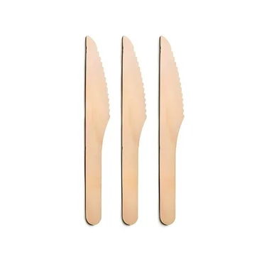 Eco-friendly wooden knives,100 pcs