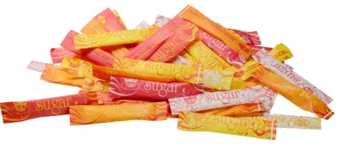 White sugar, 800 pcs x 2gr