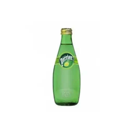 PERRIER ГАЗИРАНА ВОДА С ЛАЙМ СТЪКЛО 0.330 Л, 24 БРОЯ