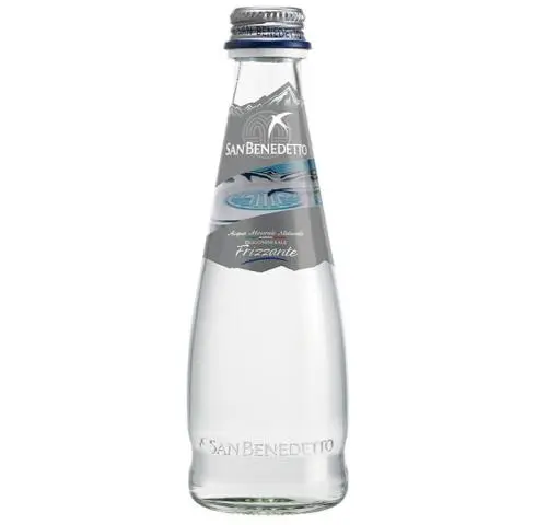 SAN BENEDETTO ГАЗИРАНА ВОДА 0.250 Л СТЪКЛО 24 БРОЯ