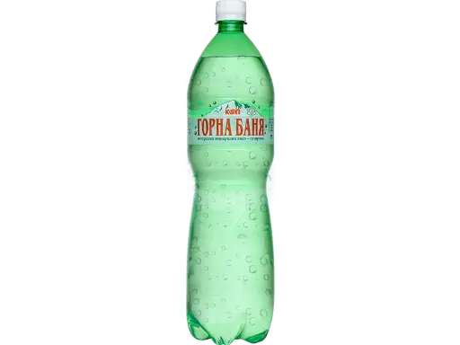 CARBONATED WATER GORNA BANIA 1.500 L , 6 PCS