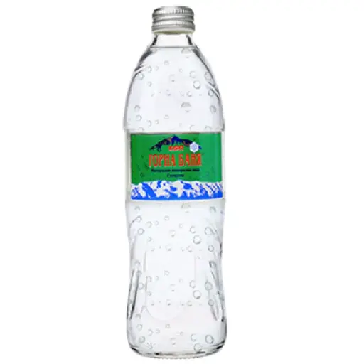 CARBONATED WATER GORNA BANIA GLASS 0.500 L, 12 PCS